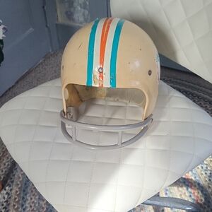 DOLPHINS Vintage Football Helmet with Stripes